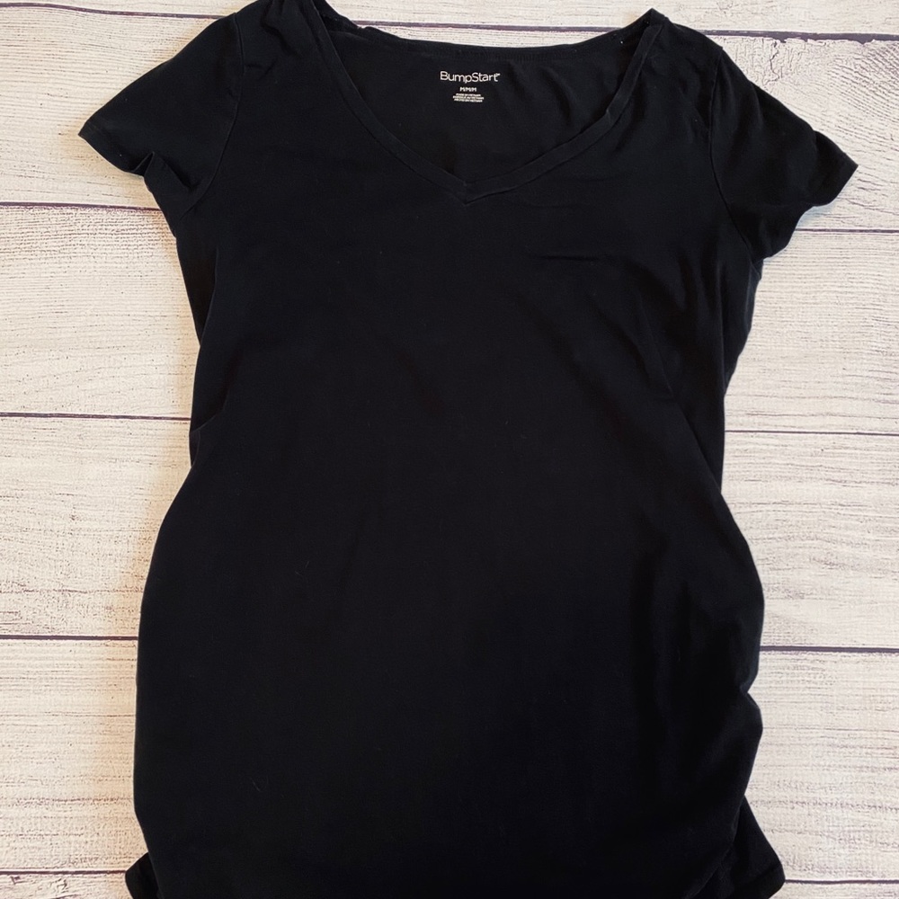 Black motherhood maternity tshirt